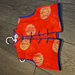 Oriental asian toddler vest